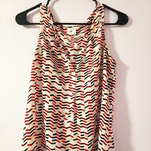 Gold Accent Tank Blouse